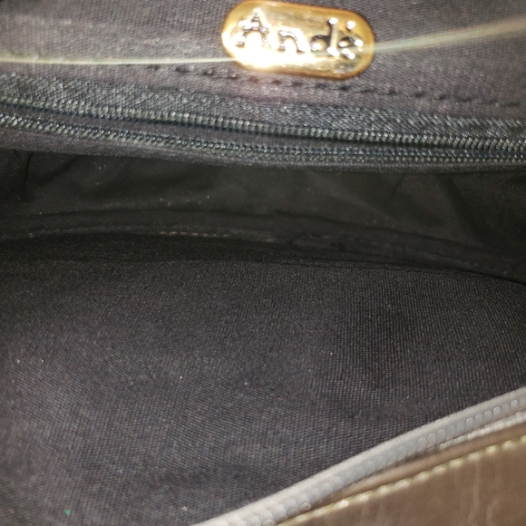 Ande brand gold and grey hand bag - Picture 3 of 7